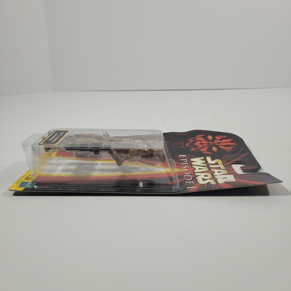 Star Wars Episode I Battle Droid Action Figure with Blaster Rifle Hasbro 1998 - Picture 8 of 8